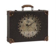 World Map Suitcase
