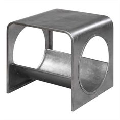 Yeager Silver End Table