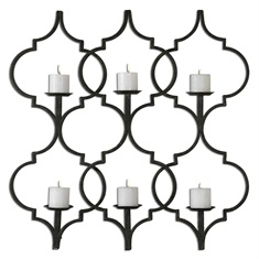 Zakaria Metal Candle Wall Sconce