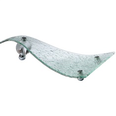 Zorb Textured Glass Tray
