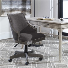 Aidrian Charcoal Desk Chair