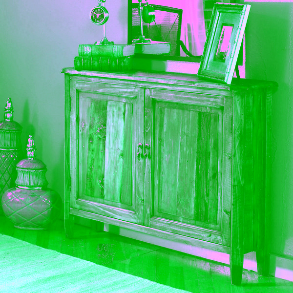 Altair Reclaimed Wood Console Cabinet
