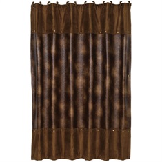 Bianca II Rustic Shower Curtain