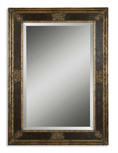 Cadence Small Antique Gold Mirror