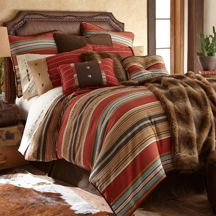 Queen Size 5 PC Comforter Set, Calhoun 