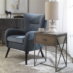 Cartwright Gray Side Table