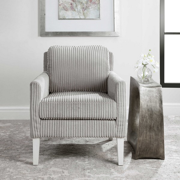 Cavalla Gray Accent Chair