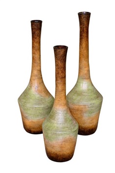 Cork Vases Set of 3
