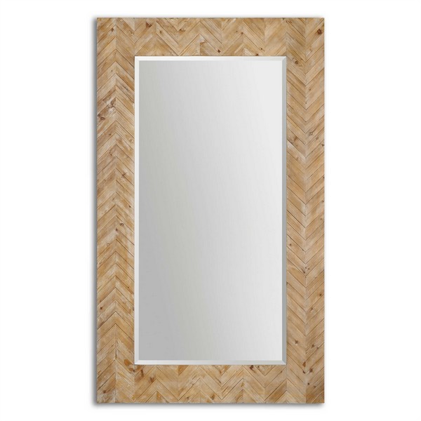 Uttermost Demetria Oversized Wooden Mirror