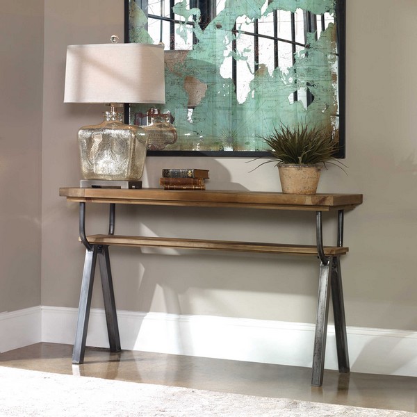 Domini Industrial Console Table