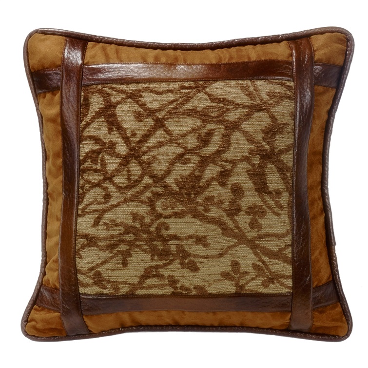 Highland Lodge Framed Pillow