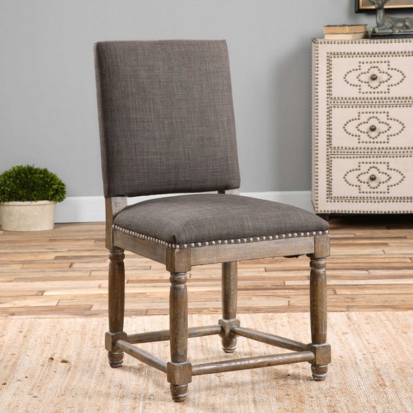 Laurens Gray Accent Chair
