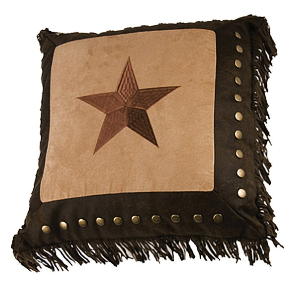 Luxury Star Square Pillow
