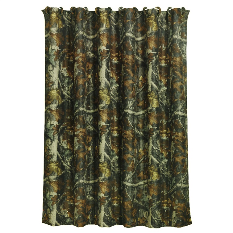 Oak Camo Shower Curtain
