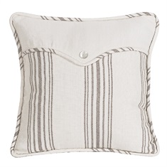 Prescott Taupe Square Pillow