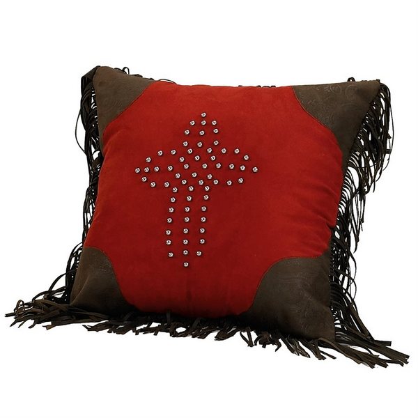 Rock Canyon Red Cross Pillow