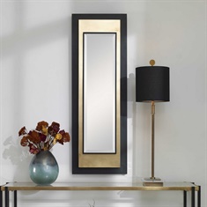Roston Black & Gold Mirror