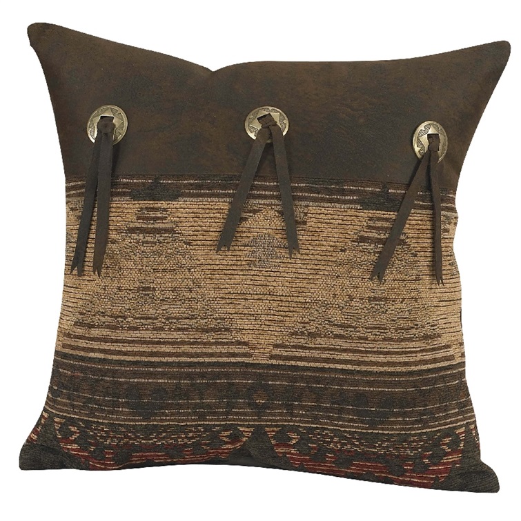 Sierra Pillow with Conchos