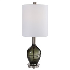 Uttermost Aderia Sage Green Accent Lamp