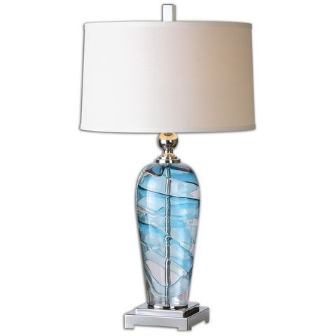Uttermost Andreas Blown Glass Lamp
