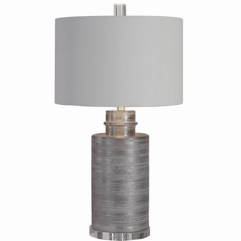 Anitra Metallic Silver Table Lamp