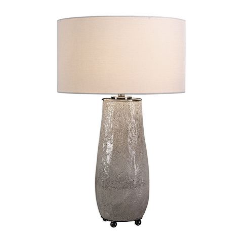 Balkana Aged Gray Table Lamp