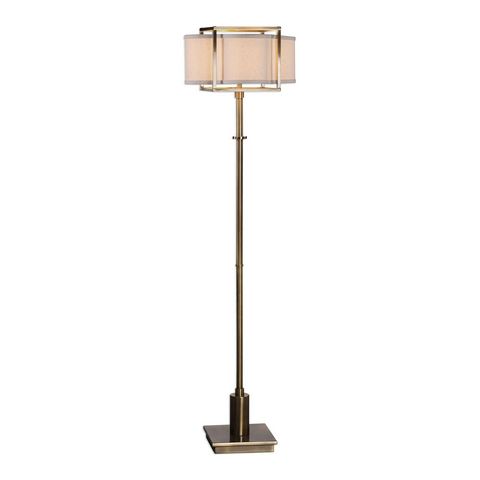 Uttermost Bettino Antique Brass Floor Lamp