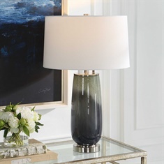 Campa Gray-Blue Table Lamp
