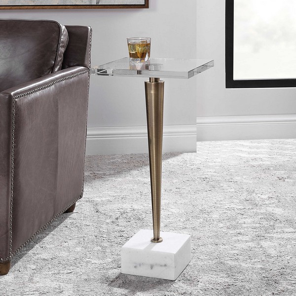 Campeiro Brass Drink Table
