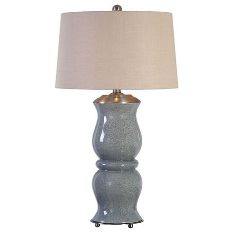 Uttermost Cannobino Pale Blue Table Lamp