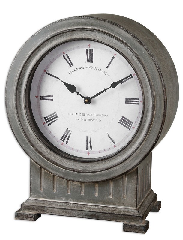 Uttermost Chouteau Mantel Clock