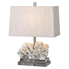 Uttermost Coral Sculpture Table Lamp