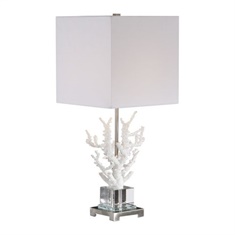 Corallo White Coral Table Lamp