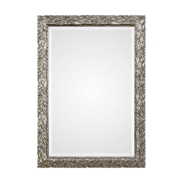 Uttermost Evelina Silver Leaves Mirror