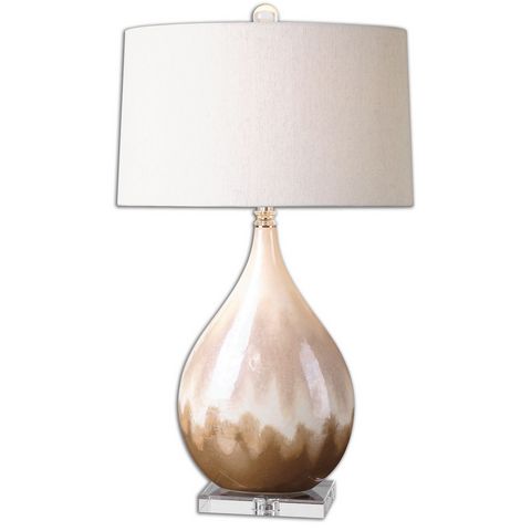Uttermost Flavian Glazed Ceramic Lamp