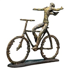 Uttermost Freedom Rider Metal Figurine