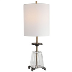 Uttermost Hancock Glass Accent Lamp