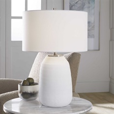 Heir Chalk White Table Lamp