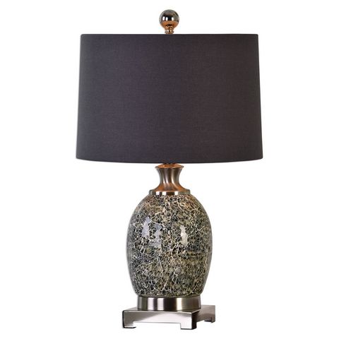 Uttermost Madon Crackled Glass Table Lamp