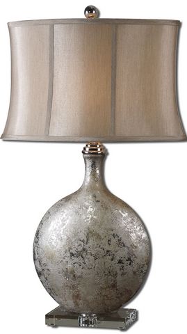 Uttermost Navelli Silver Table Lamp