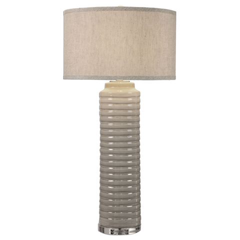 Uttermost Yana Ribbed Cylinder Lamp